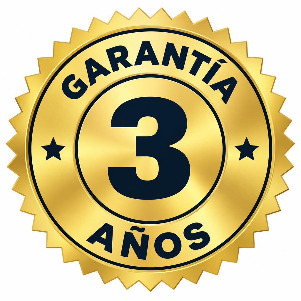 Garantía de 3 años